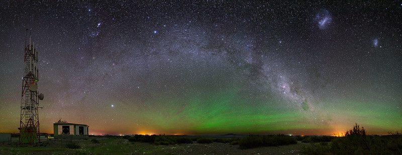 L'observatoire vu de nuit