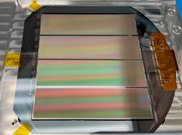 Un module de quatre CCD
