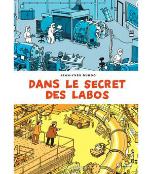 Vignette album dans le secret des labos