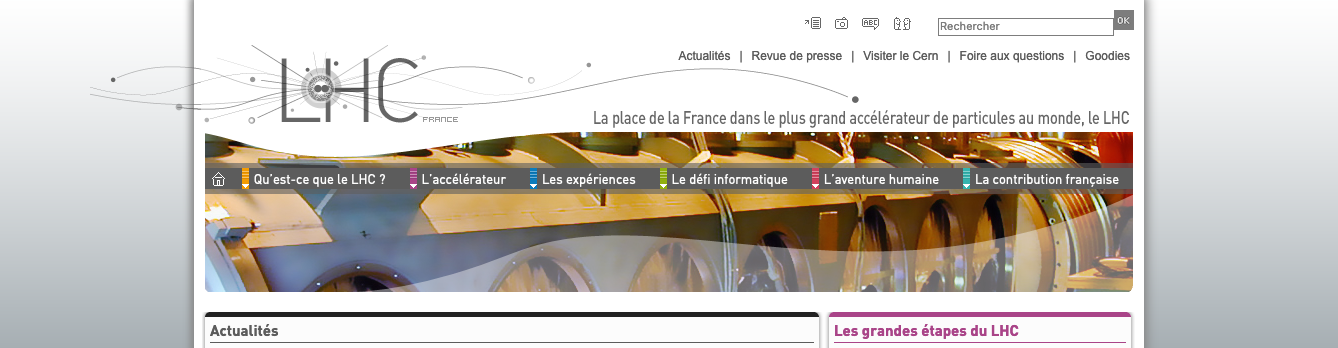 site LHC France