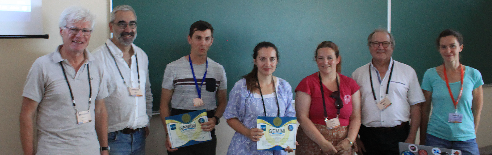 Remise du prix Gemini