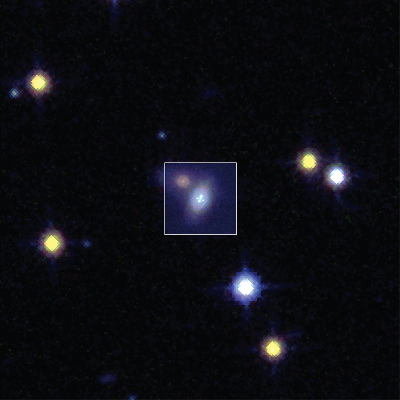 supernova Swicky magnifiée
