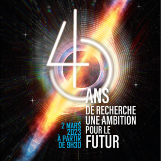 Affiche des 40ans du GANIL 