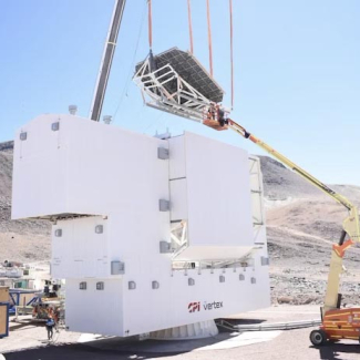 Installation miroirs du LAT de Simons Observatory (Chili)