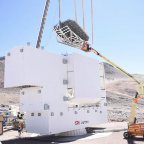 Installation miroirs du LAT de Simons Observatory (Chili)