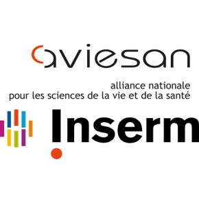 Logos d'AVIESAN et de l'Inserm